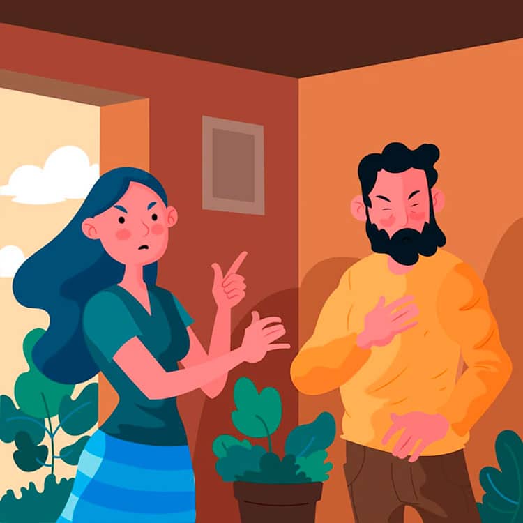 mi pareja se lleva mal con mi familia